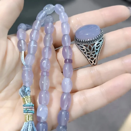 ست تسبیح و انگشتر