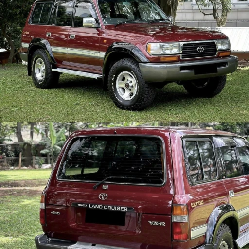 تویوتا لندکروز fj مدل 1997 رنگ آلبالویی 6سیلندر