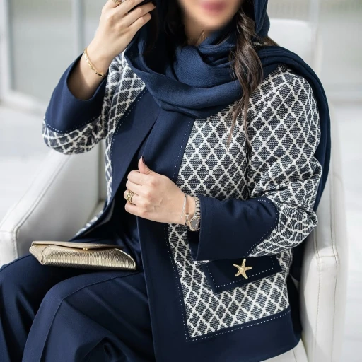 ست کت و شلوار زنانه مجلسی